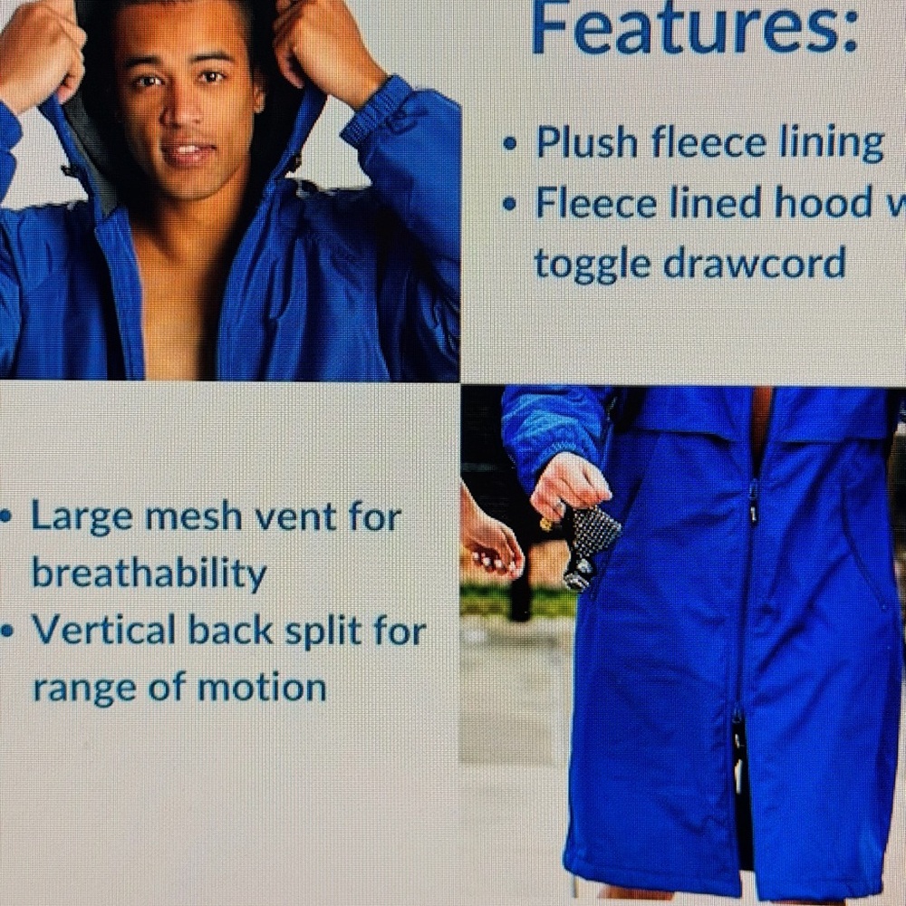 Sporti UNISEX swim Parka - Picture 2 of 6